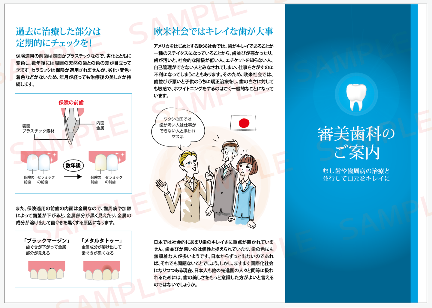 歯ぎしり説明用リーフレット