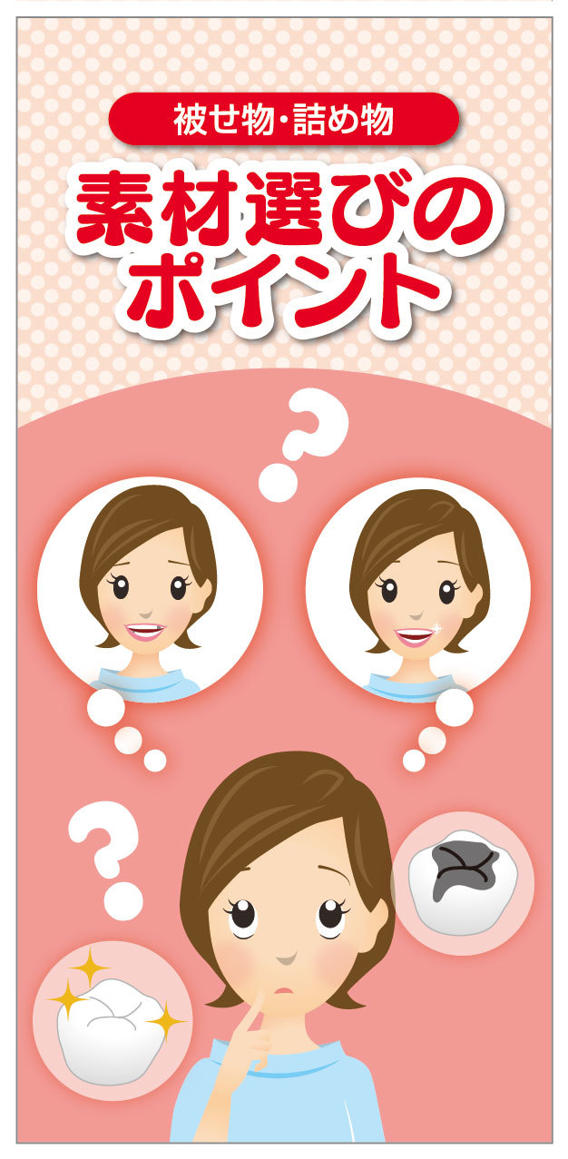 自費補綴リーフレット